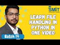 Learn File Handling in Python in One Video (Complete Guide)