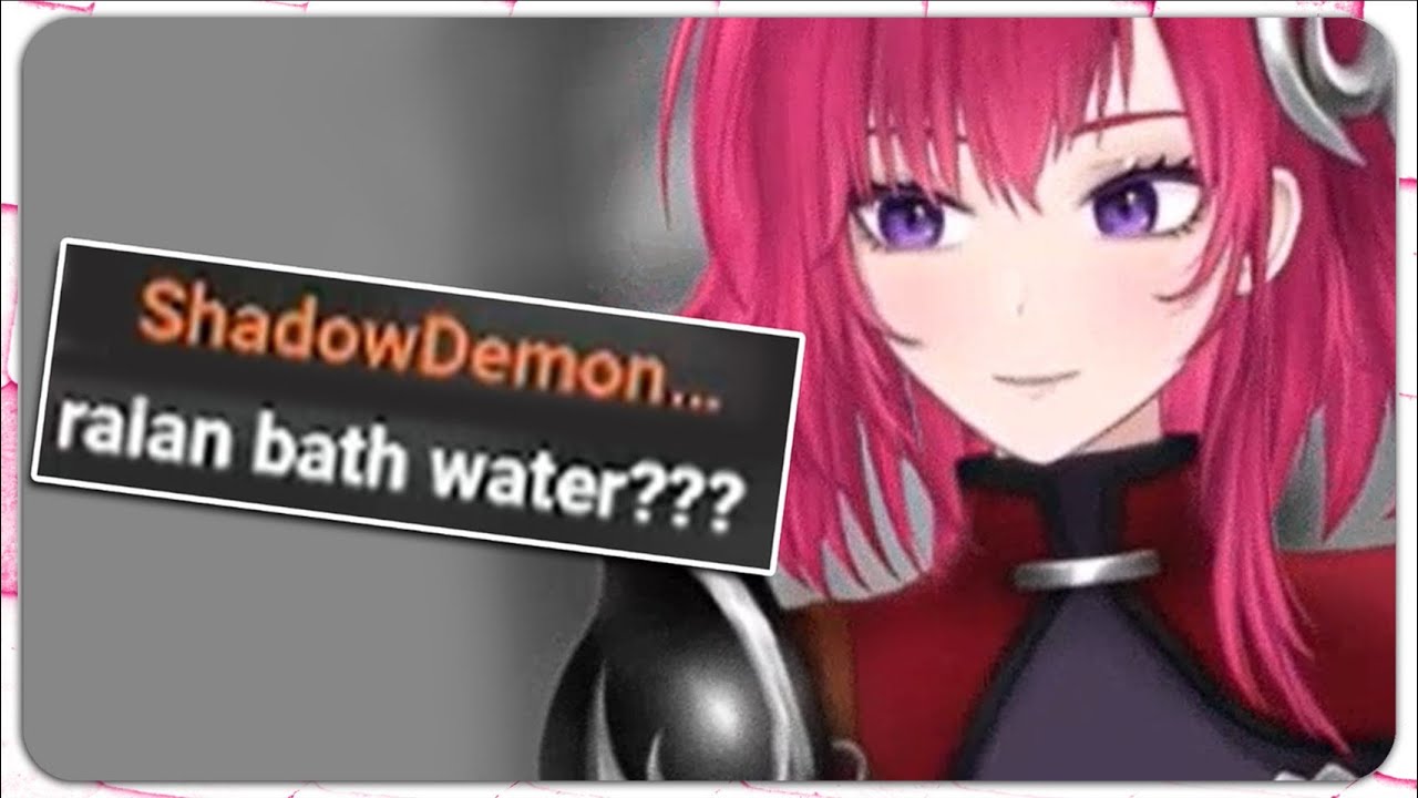Knight Vtuber Bath Water Youtube