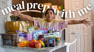 Mediterranean Grocery Haul + Meal Prep With Me