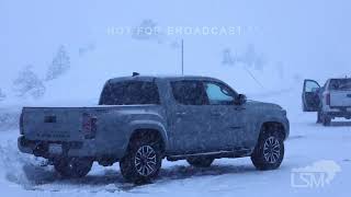 01-04-2026 Soda Springs, CA - Spinouts Close Interstate 80 over Donner Summit, Massive Traffic Jams