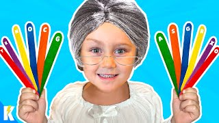 Ava Plays Gassy Granny! (Colors Escape Room in our House)