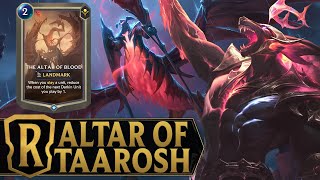 TAAROSH IS THE MAIN CHAMPION HERE ! -  Nasus & Senna Slay Deck - Legends of Runeterra