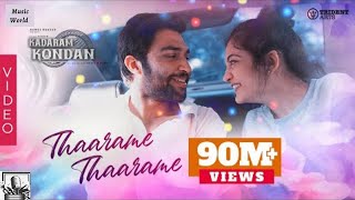 Thaarame Thaarame Video Song / Kadaram Kondan /  Abi Hassan / Akshara Haasan / SidSriram Music World