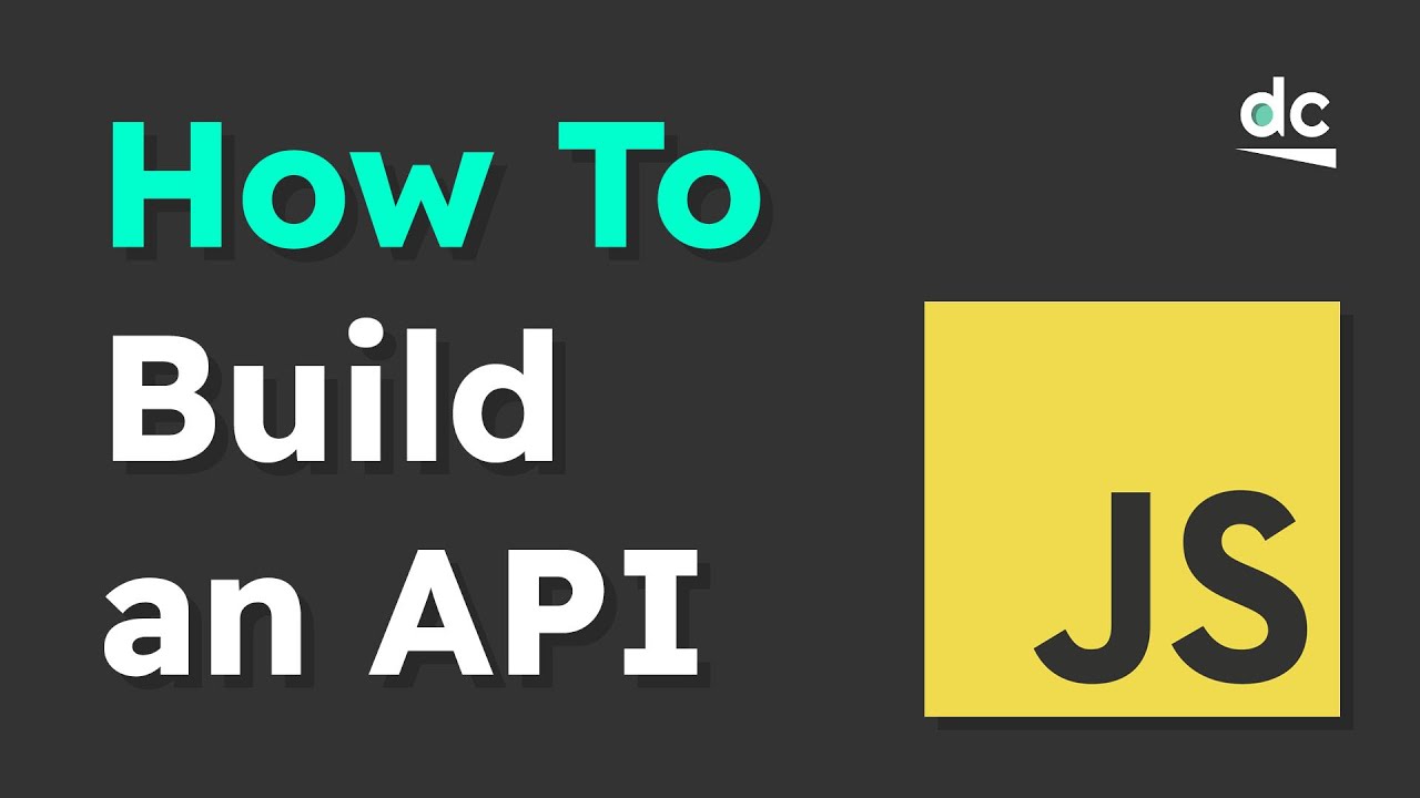 How To Build A REST API With Node JS And Express - YouTube