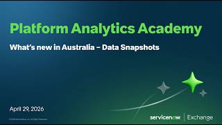 Platform Analytics Data Snapshot improvements - April 29th, 2026 - Platform Analytics Academy