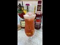 Tropical Hennessy Strawberry Pineapple Cocktail #shorts