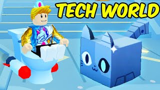 NEW TECH WORLD IS FINALLY HERE In Roblox Pet Simulator 99