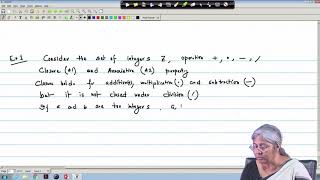 Lecture 47 : Algebraic Structures (Contd.)