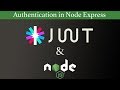 Authentication with JWT in NodeJS/Express