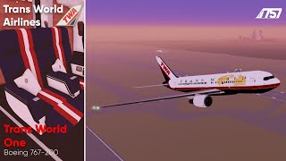 ROBLOX | Trans World Airlines | Trans World One | Boeing 767-200