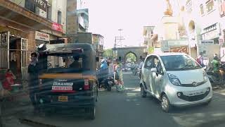 Driving In Ahmednagar | Chitale Road to Delhi Gate |Ahmednagar| Maharashtra India