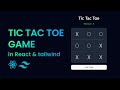 How To Create Tic-Tac-Toe Game with React & Tailwind Tutorial