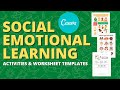 Canva for Education:  Create Social Emotional Learning Worksheets & Activities