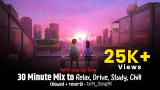 30 Minute Full Relax With Top Bollywood Hindi Lofi Songs To Chill/Realx/Work/Refreshing ❣️❣️