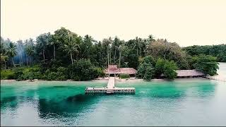 Visiting Meti Island with Unique Cottages in North Maluku