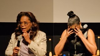 The Color Purple Q&A, Taraji P Henson breaks down in tears, Oprah talks NAACP protesting the movie