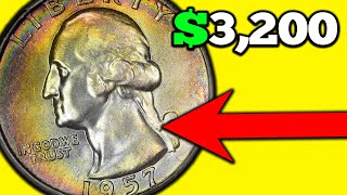 Silver Error Quarters Worth Money from 1957!