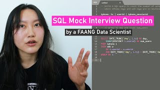 Real Data Science SQL Interview Questions and Answers # 1 | Data Science Interview Questions