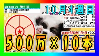 【毎週スクラッチ#39】1等500万円！わんにゃんスクラッチ パピヨン2 ラッキーターゲット【検証企画】