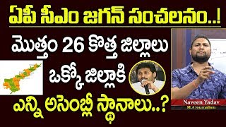 ఏపీలో రాబోయే కొత్త జిల్లాలు..! Andhra Pradesh New Districts List 2019 | New Districts In AP | S Cube