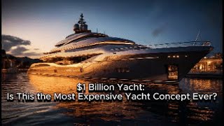 What Would a $1 Billion Yacht Look Like? Futuristic AI-Generated Designs!