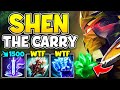 SHEN, BUT I'M BOTH THE FRONT LINE AND THE CARRY! (WTF IS THIS DAMAGE?!)