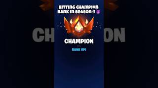 I Hit Champion… #fortnite #gaming #viral #controller #champ #fyp #elite #ranked #season4 #clutch