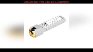 Top 10G RJ45 Copper SFP Transceiver Module 10GBase-Tx Ethernet Gpon Olt Fiber Optic FTTH Compatible