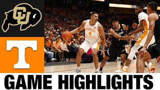 Colorado vs #11 Tennessee | 2022 College Basketball Highlights