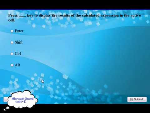 Microsoft Excell 200720102013 2014 Exam Q and A pt 4 Microsoft Excell 200720102013 2014 Exam Q and A pt 4