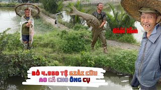 Bỏ 4.950 Tệ Giải Cứu Ao Cá Của Ông Cụ 76 Tuổi Bị Con Cái Bỏ Rơi, Cái Kết Ấm Lòng