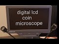 TOMLOV DIGITAL COIN MICROSCOPE DM201SE REVIEW !!