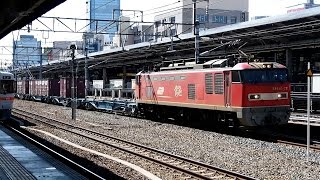 2017/03/17 JR貨物 2087レ～2089レ EF510-11 ～ DD51-892 名古屋駅