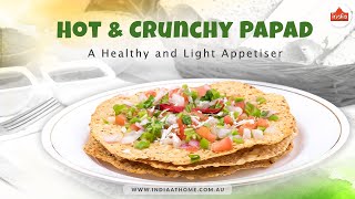 Hot \u0026 Crunchy Papad only on India At Home