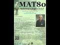 XIII Workshop on Dynamical Systems(MAT80) - Dia 25 - manhã