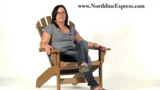 Breezesta's Maintenance Free Patio Furniture - The Cedar Coastal Adirondack Chair