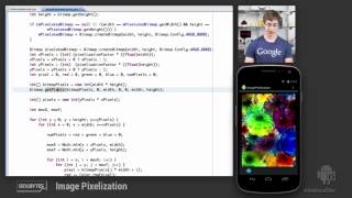 DevBytes Image Pixelization