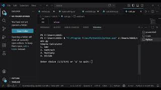 Task-1🐍 Calculator using python|@Technohacksedutech @Mentor Sandip Gavit