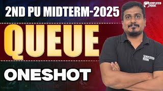 PUC 2 Computer Science | Queue One-Shot Lecture | Queue | SimplifiedMinds
