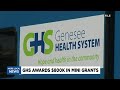 Genesee Health System awards round of $800k mini-grants