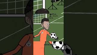UCL Final Match Animation |Man City 1-0 İnter #football #trending #viral #shorts #haaland #mancity
