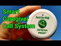 Smart Caregiver Two Call Buttons Wireless Caregiver Pager