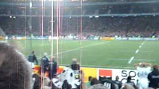 Final seconds of Rugby World Cup Final, Eden Park, October 23, 2011
