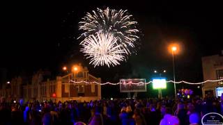 Новосибирск. 75 лет Новосибирской области.Салют