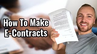 How To Create Social Media Marketing E-Contracts (And Take First Client Payment)