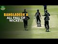 Bangladesh A Fall of Wickets vs Pakistan Shaheens | 50-over Match, Darwin, 2024