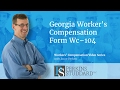 Georgia Worker's Compensation Form WC–104