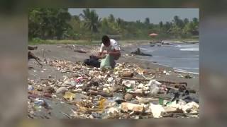 ¡Vergonzoso! Así lucen playas hondureñas por basura de Guatemala