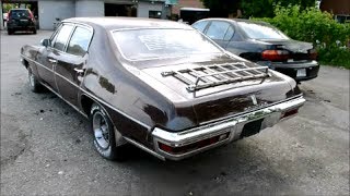 RARE 1972 PONTIAC LEMANS SEDAN SIGHTING