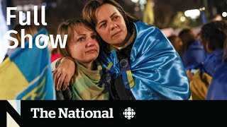CBC News: The National | A year of war in Ukraine, Controversial politician, Stolen Olympic medals